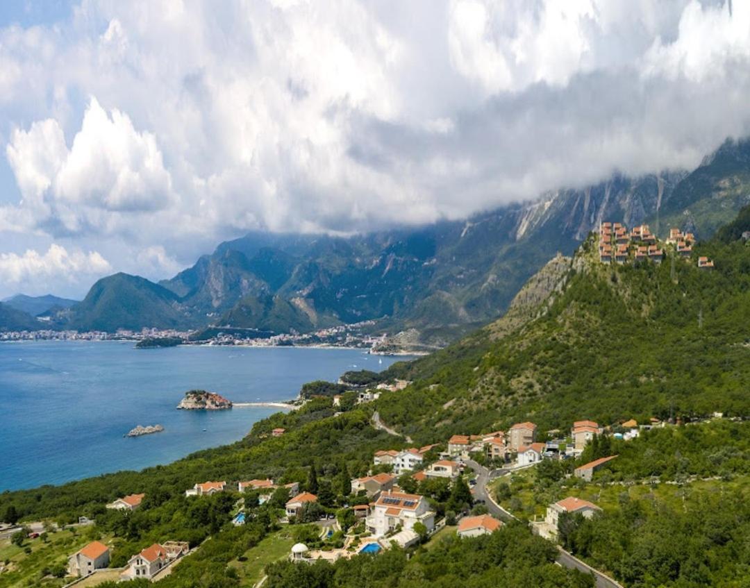 Apartments Dragisic Sveti Stefan Kültér fotó